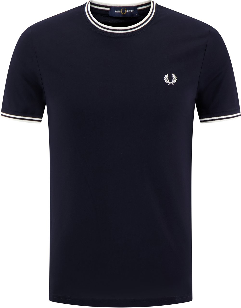 Fred Perry T-shirt Blauw Blauw