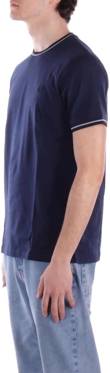 Fred Perry T-Shirts And Polos Blue Blauw