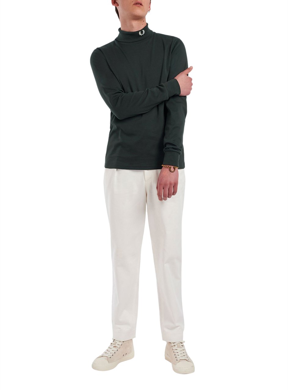 Fred Perry Sweaters Field Green Grijs