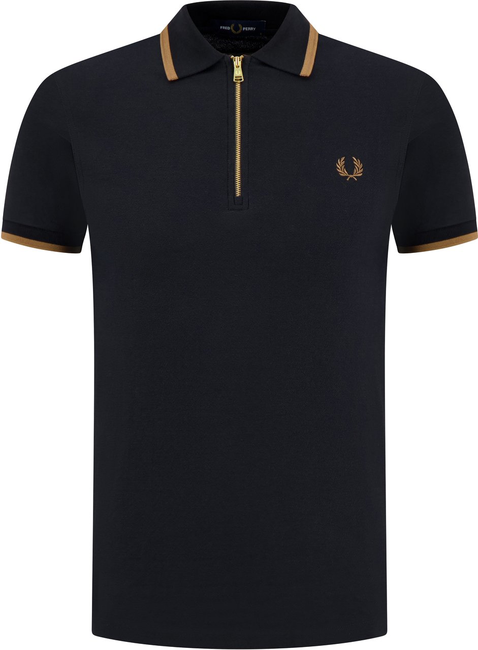 Fred Perry Polo Zwart Zwart
