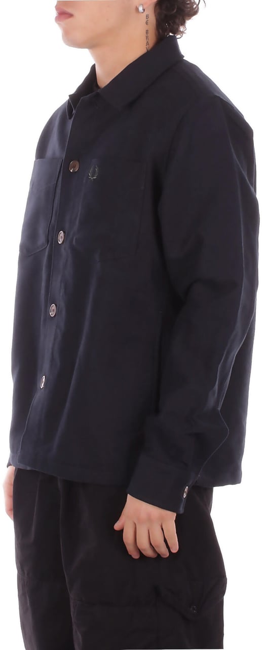 Fred Perry Shirts Black Zwart