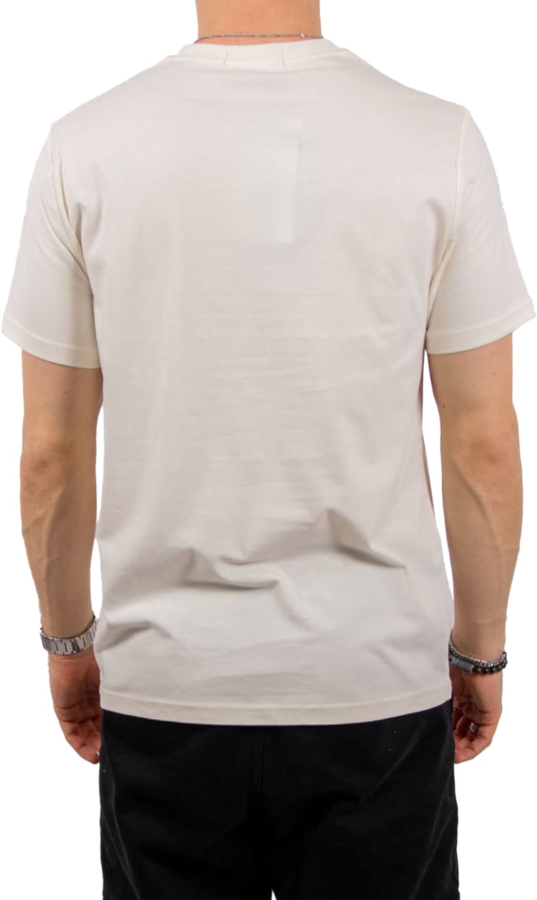 Fred Perry Fred Perry Outline Laurel Wreath T-Shirt Beige