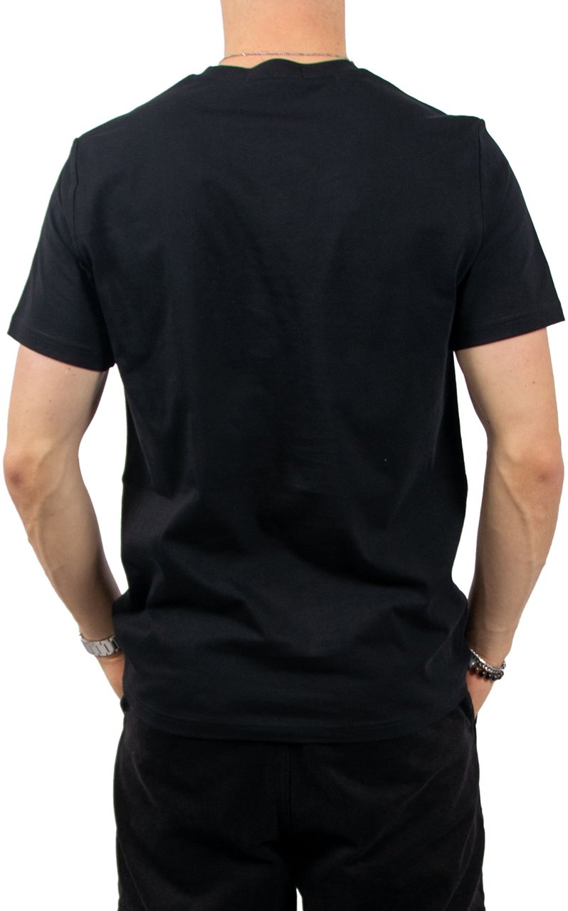 Fred Perry Fred Perry Outline Laurel Wreath T-Shirt Zwart