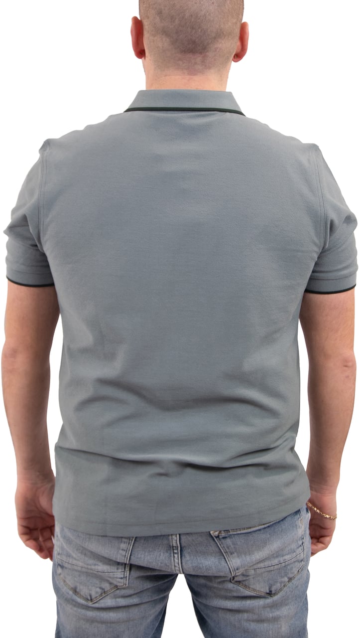 Fred Perry Fred Perry Crepe Pique Polo Shirt Blauw