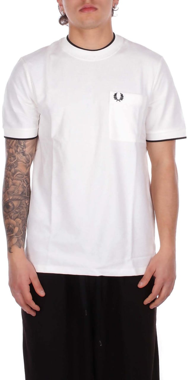Fred Perry T-Shirts And Polos White Wit