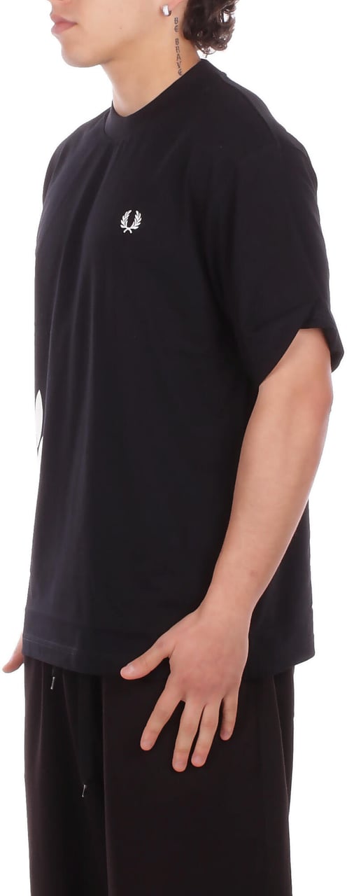 Fred Perry T-Shirts And Polos Black Zwart