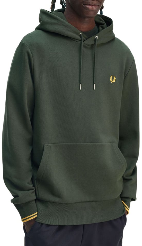 Fred Perry Hoodie Groen