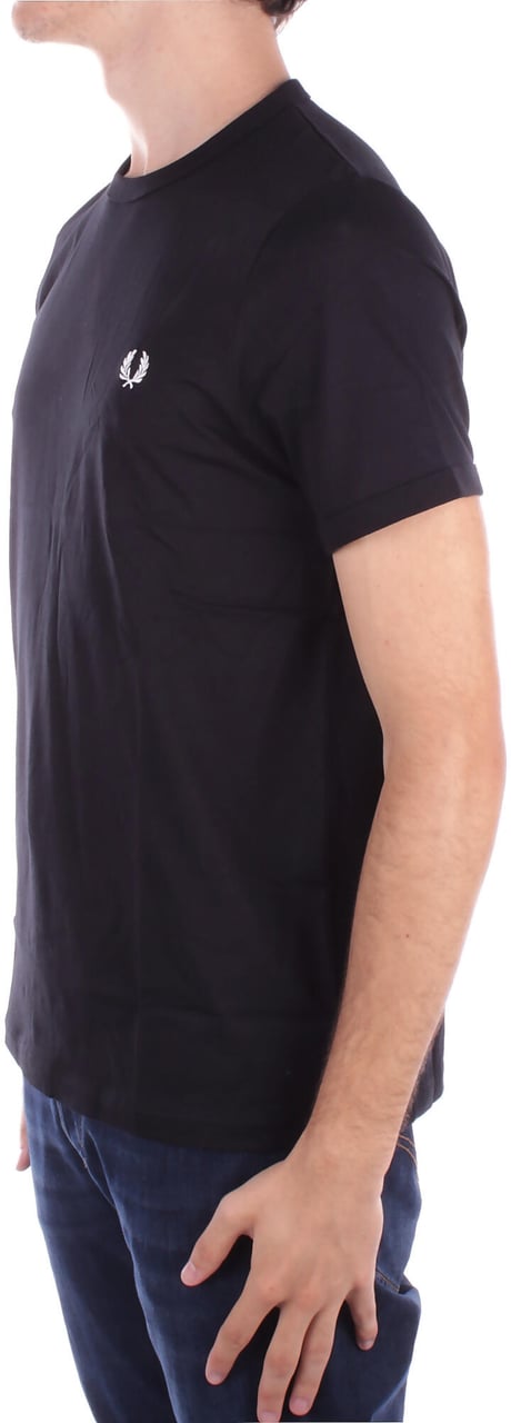 Fred Perry T-Shirts And Polos Black Zwart