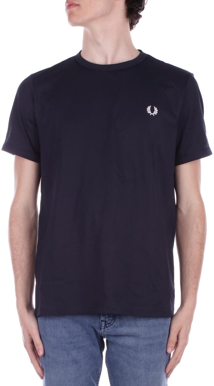 Fred Perry T-Shirts And Polos Blue Blauw