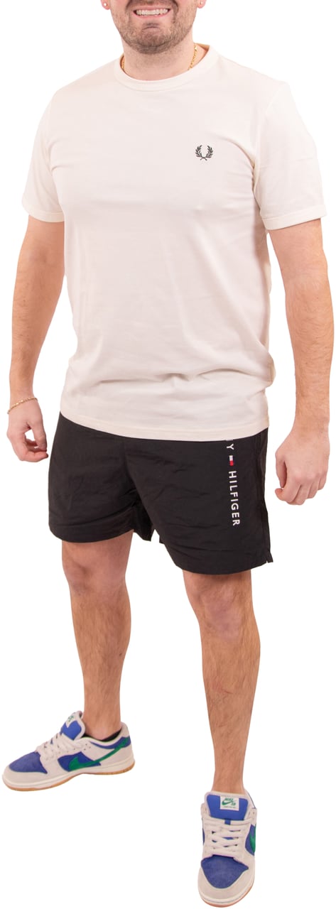 Fred Perry Fred Perry Ringer T-Shirt Beige