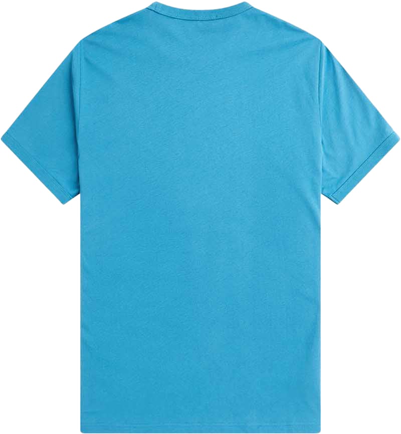 Fred Perry Ringer T-Shirt Blauw