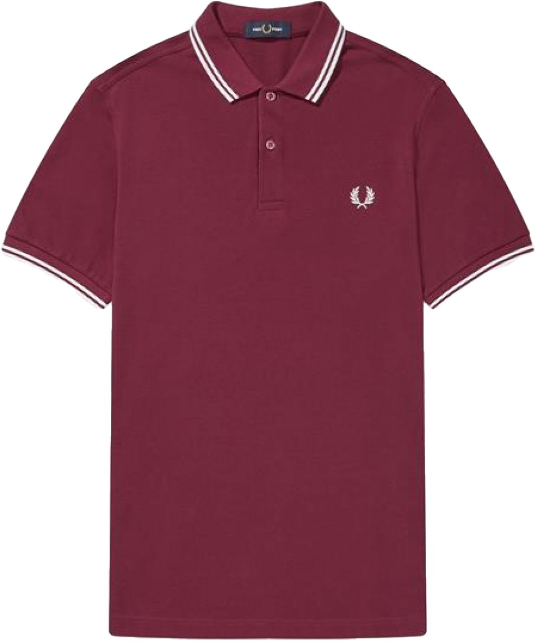 Fred Perry Twin Tipped Fred Perry Shirt Rood