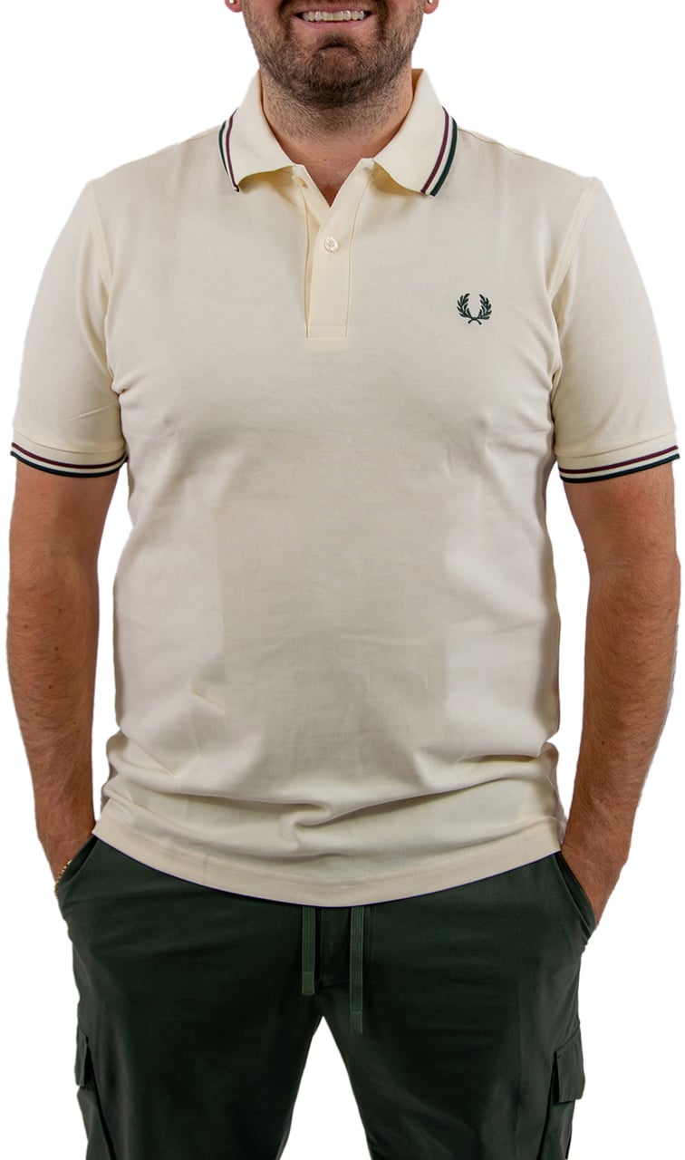 Fred Perry Twin Tipped Fred Perry Shirt Beige