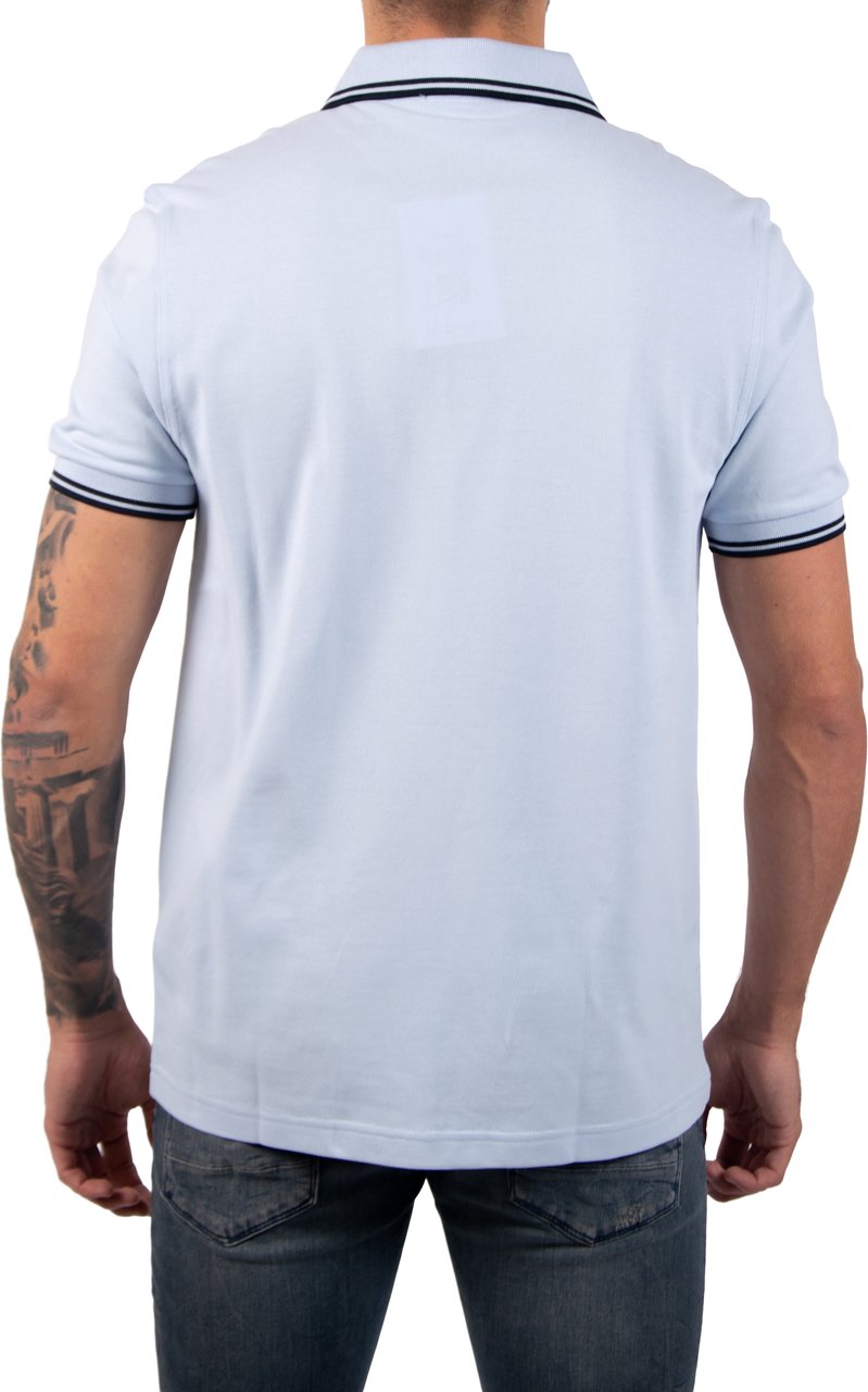 Fred Perry Fred Perry Twin Tipped Fred Perry Shirt Blauw