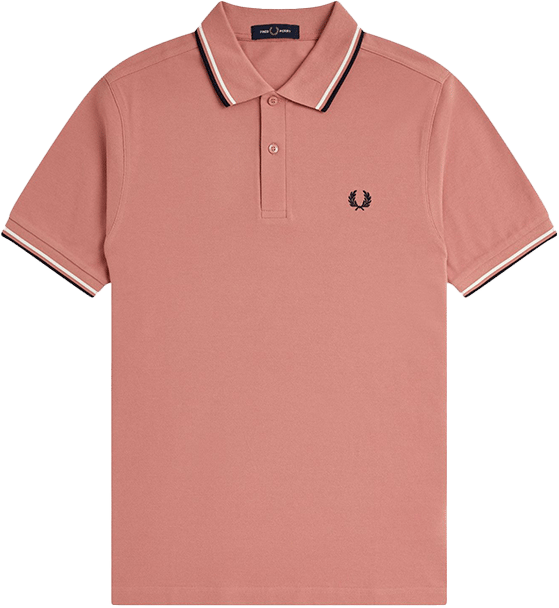 Fred Perry Fred Perry Twin Tipped Fred Perry Shirt Roze