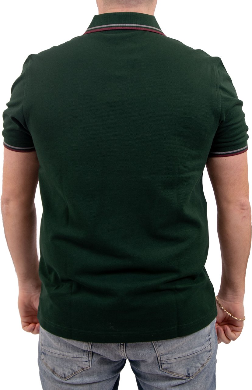 Fred Perry Fred Perry Twin Tipped Fred Perry Shirt Groen