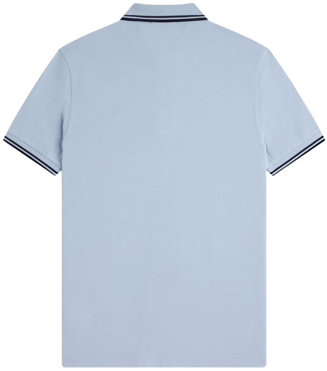 Fred Perry Fred Perry Twin Tipped Fred Perry Shirt Blauw