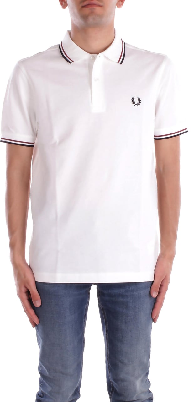 Fred Perry T-Shirts And Polos White Wit