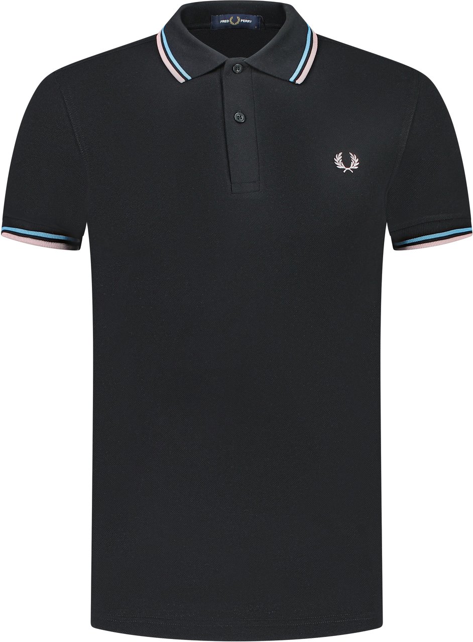 Fred Perry Polo Zwart Zwart