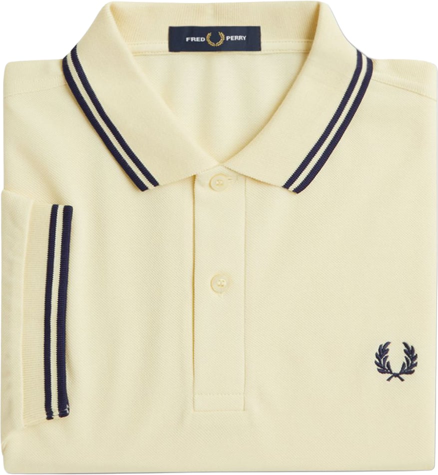 Fred Perry Twin Tipped Fred Perry Shirt Geel