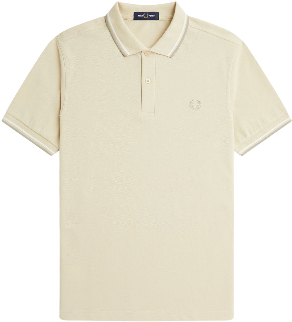 Fred Perry Twin Tipped Fred Perry Shirt Beige