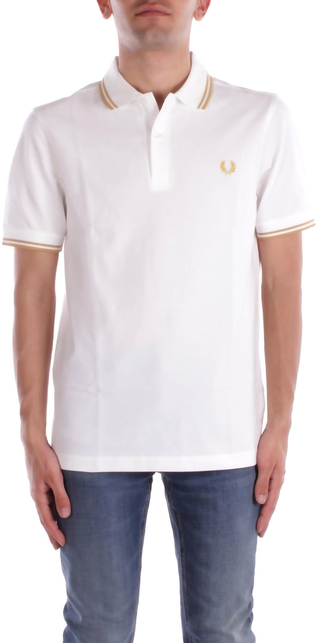 Fred Perry T-Shirts And Polos White Wit