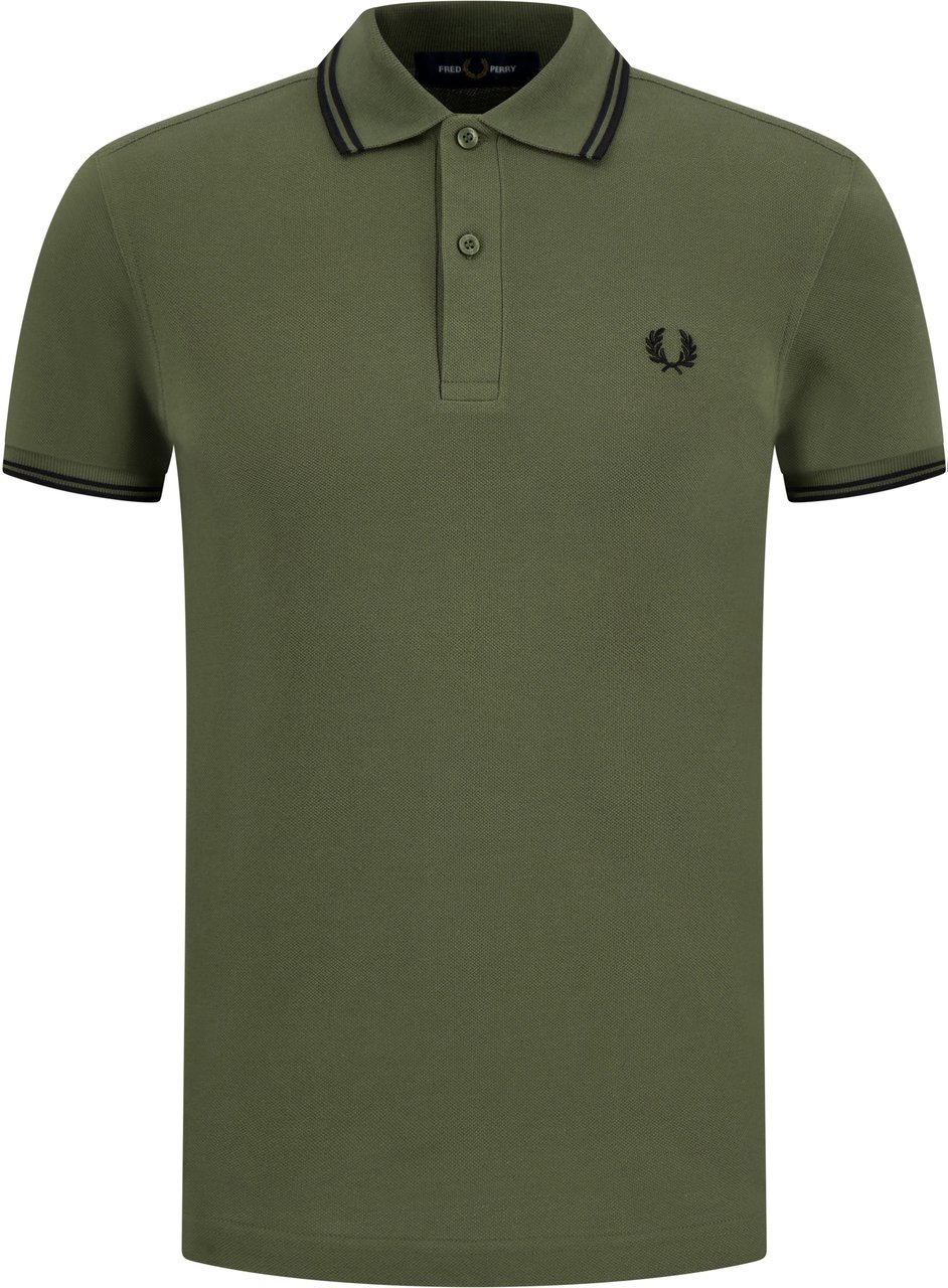 Fred Perry Polo Groen Groen