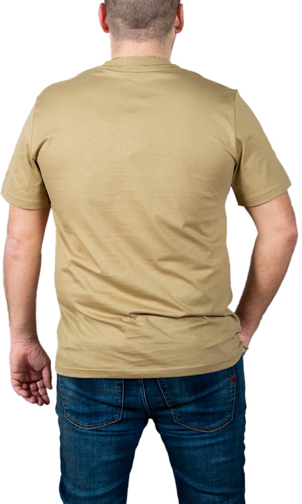 Fred Perry Embroidered T-Shirt Beige