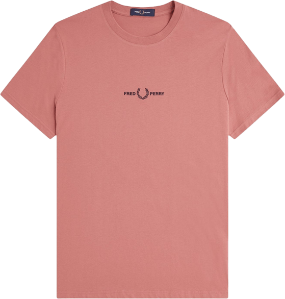 Fred Perry Fred Perry Embroidered T-Shirt Roze