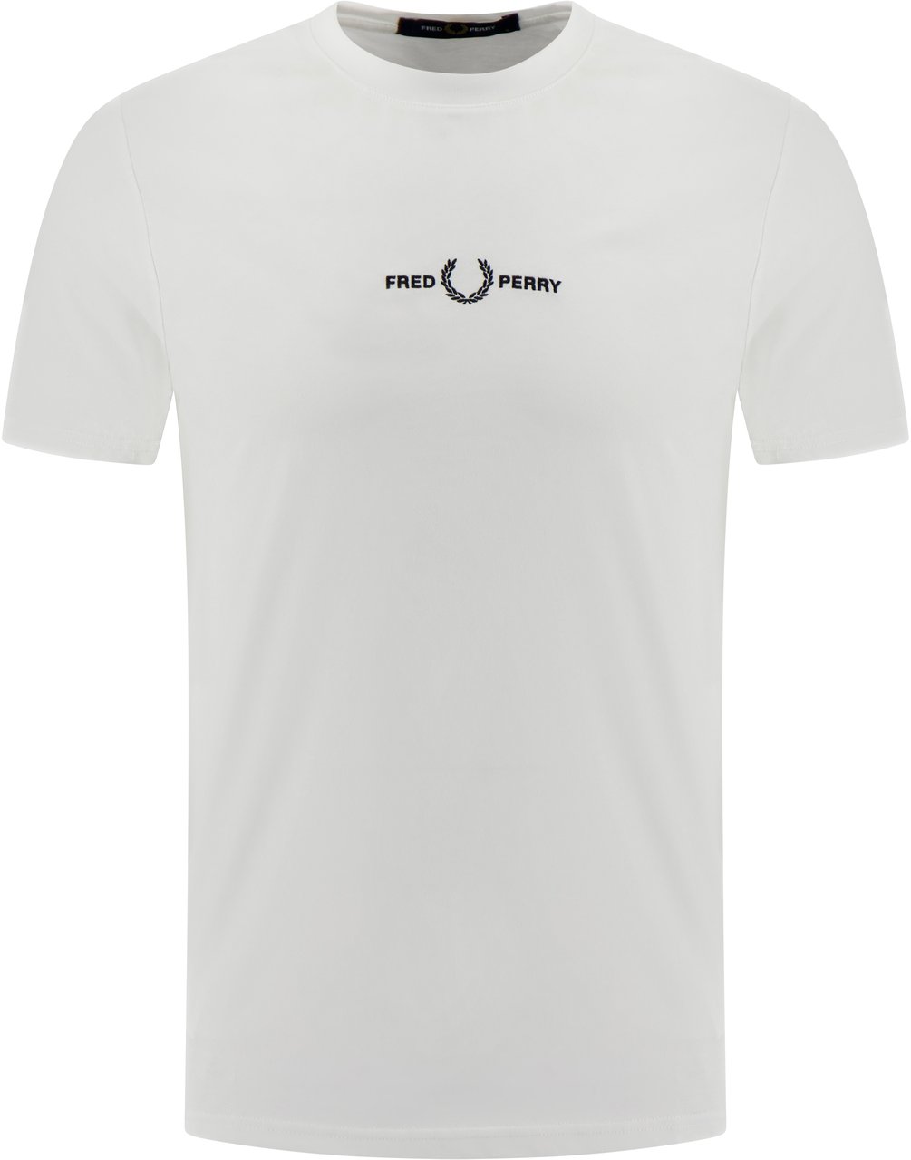 Fred Perry T-shirt Wit Wit