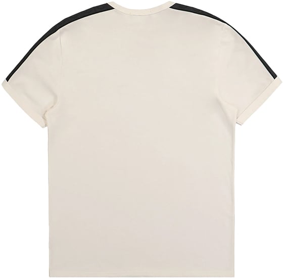 Fred Perry Contrast Tape Ringer T-Shirt Beige