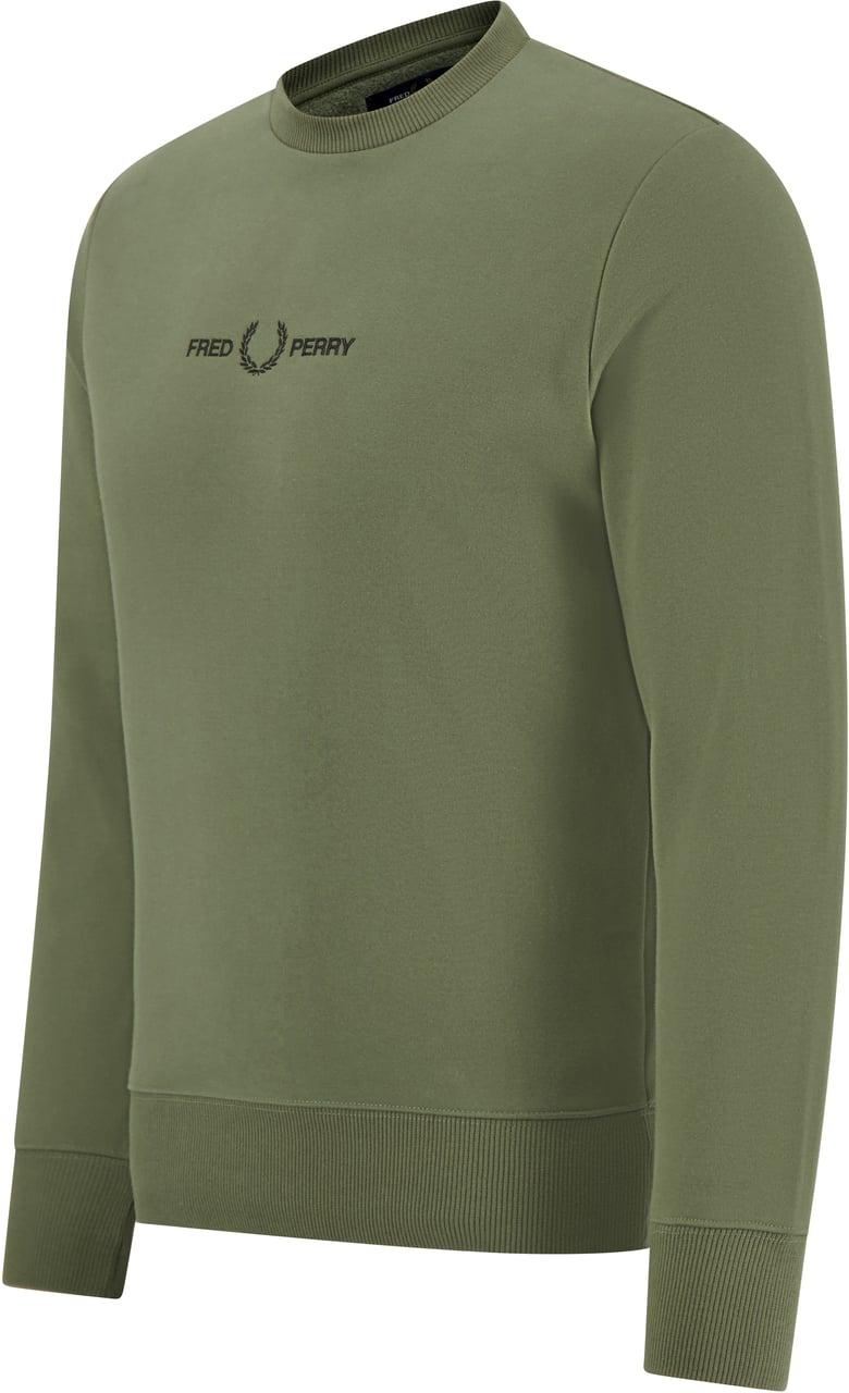 Fred Perry Sweater Groen Groen