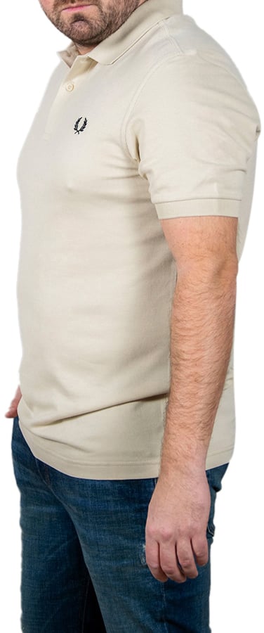 Fred Perry Plain Fred Perry Shirt Beige