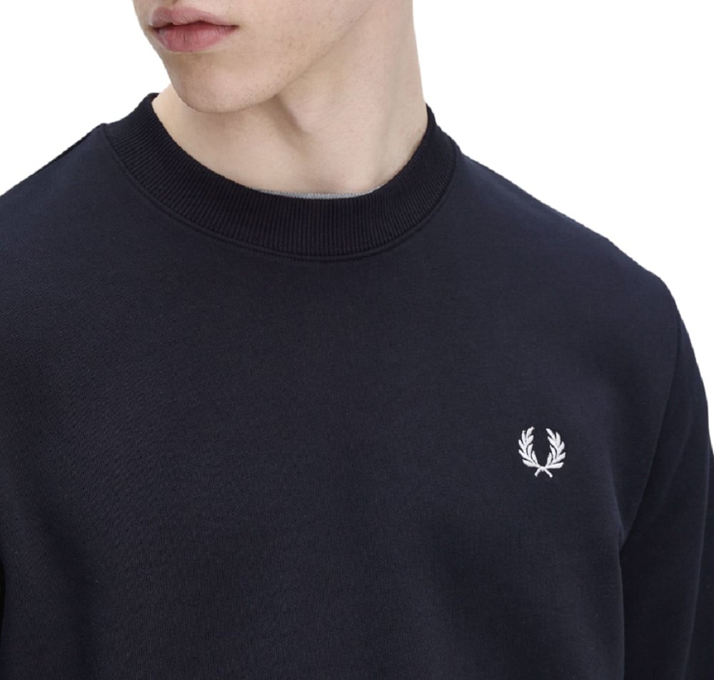 Fred Perry Hoodie Blauw