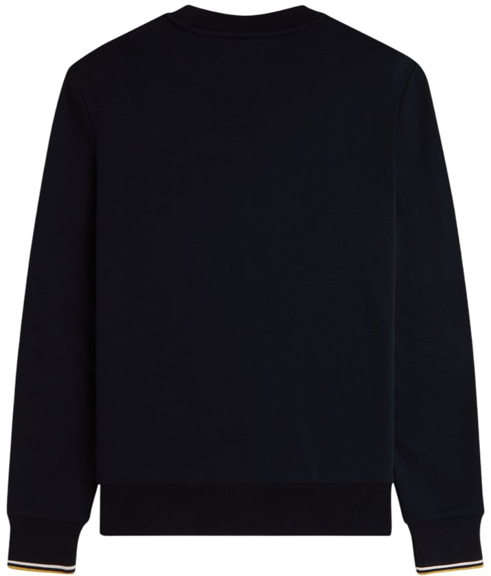 Fred Perry Hoodie Blauw