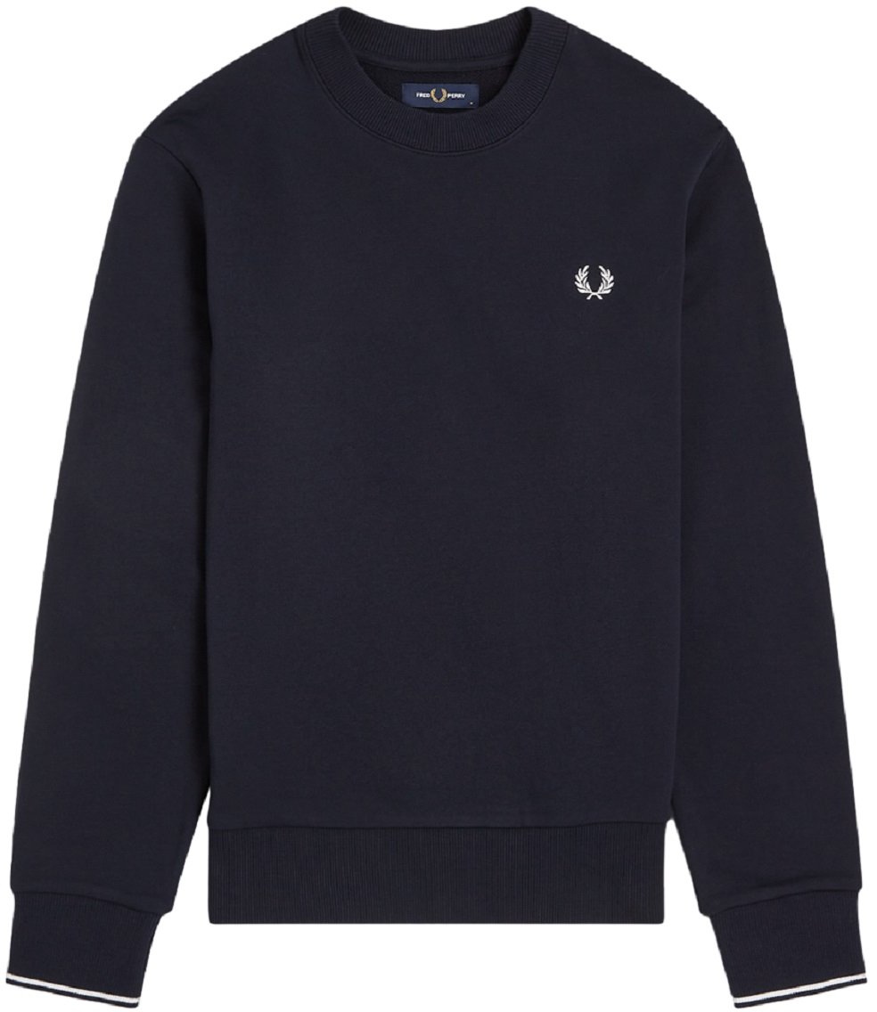 Fred Perry Hoodie Blauw