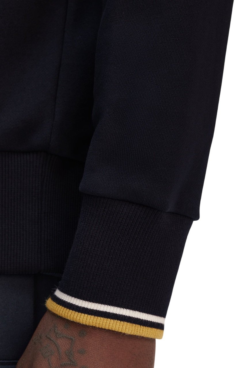 Fred Perry Hoodie Blauw