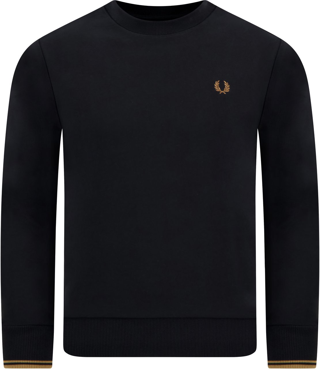 Fred Perry Sweater Zwart Zwart