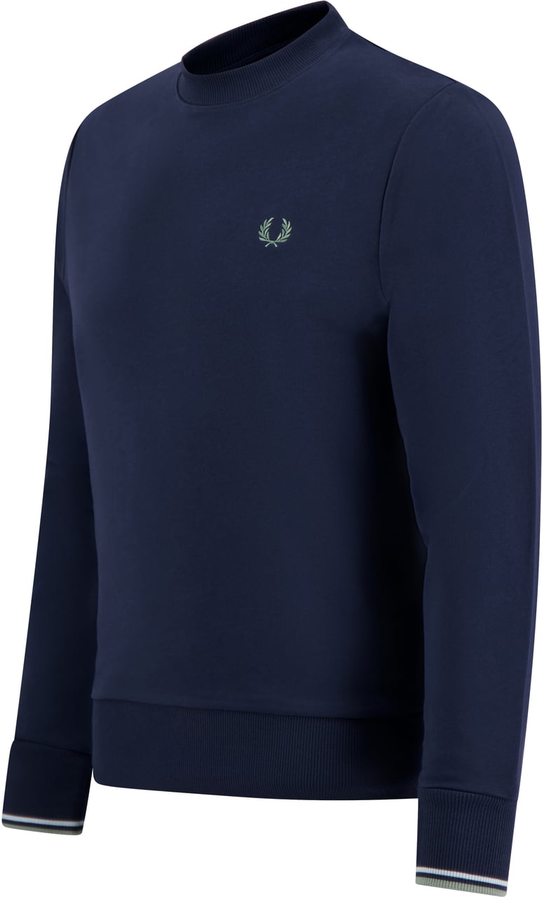 Fred Perry Sweater Blauw Blauw