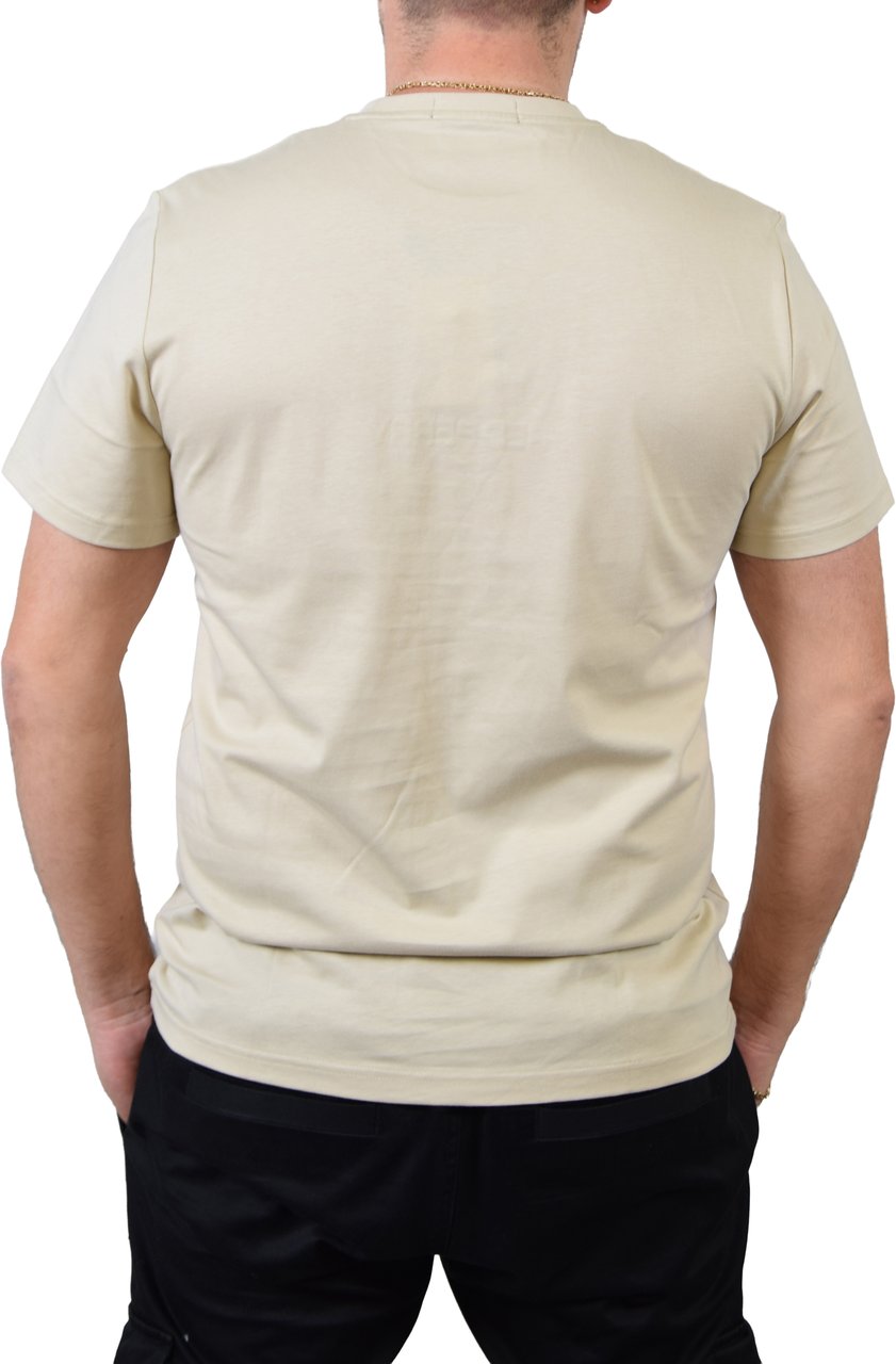 Fred Perry Fred Perry Embroidery T-Shirt Beige