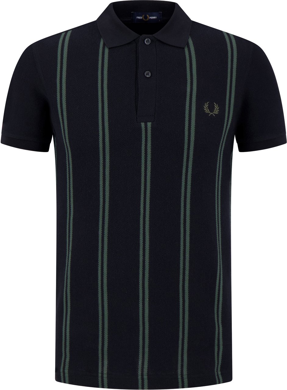 Fred Perry Polo Zwart Zwart