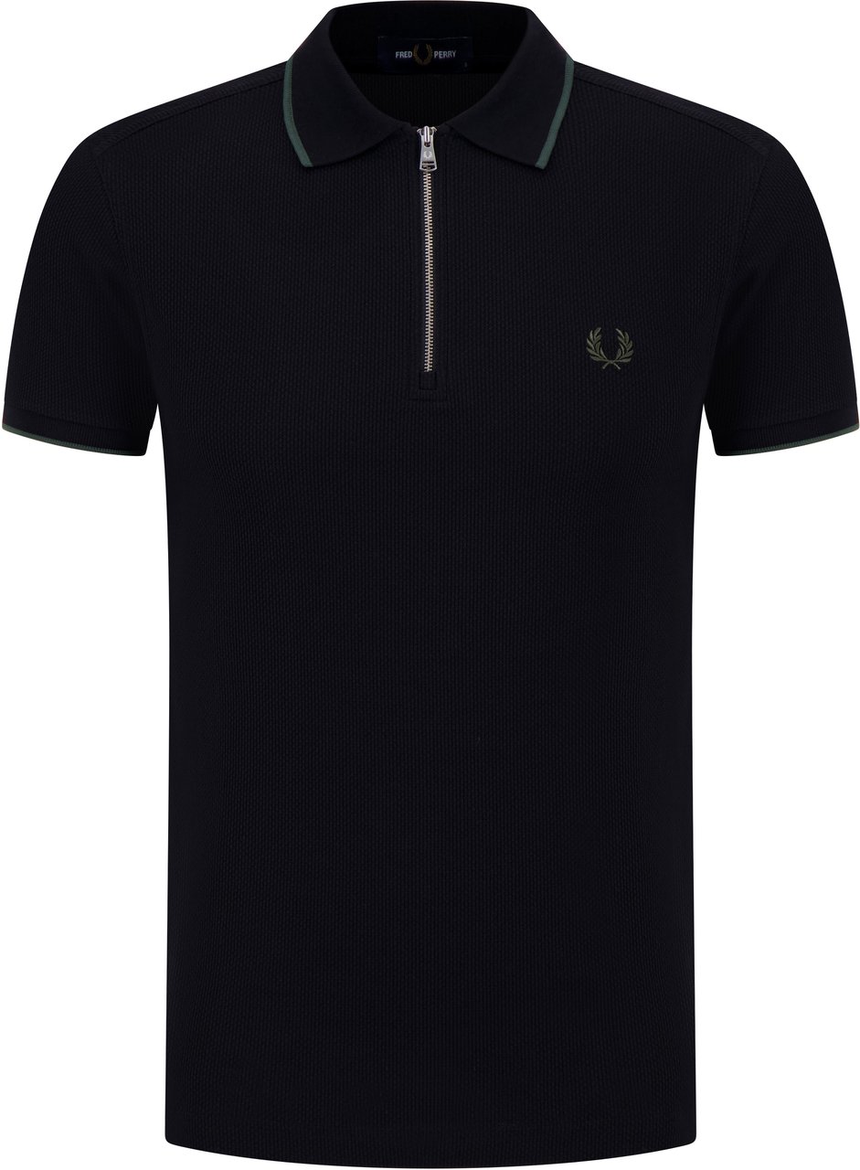 Fred Perry Polo Zwart Zwart