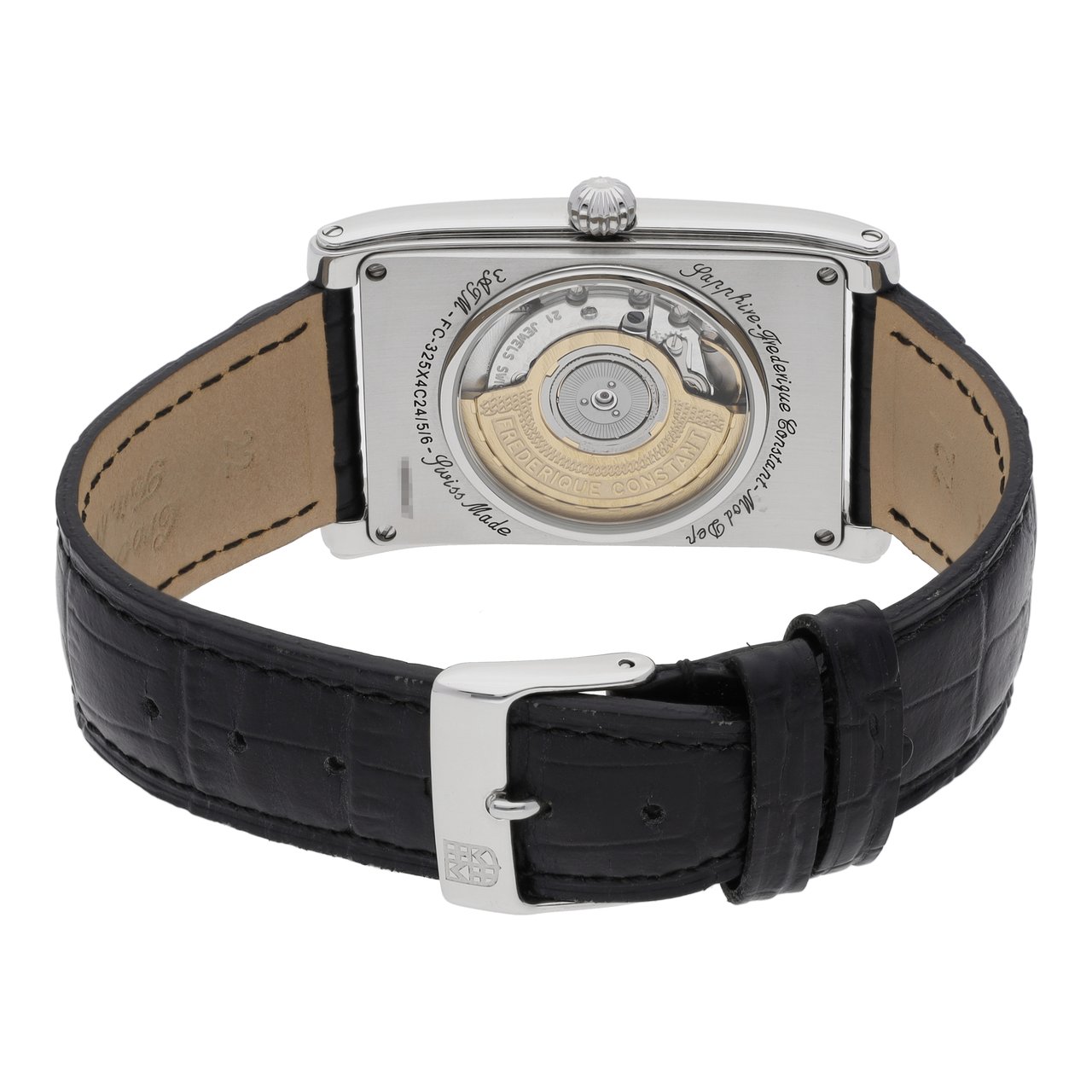 Frederique Constant Dual Time Zwart