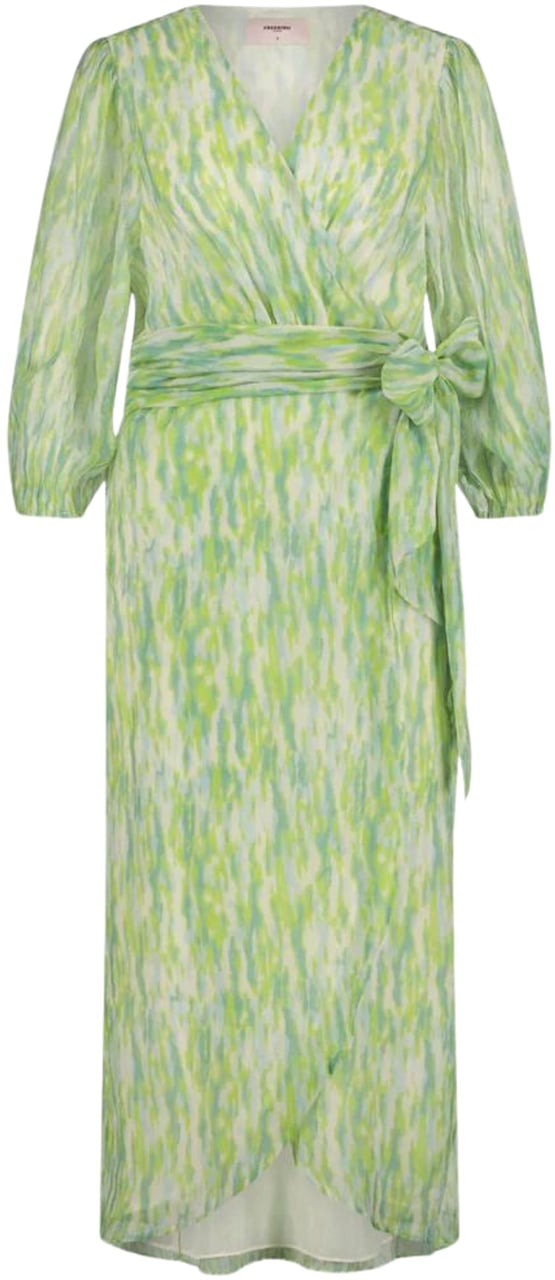 Freebird Freebird Blossom Midi Jurken Groen Blossom Midi Groen