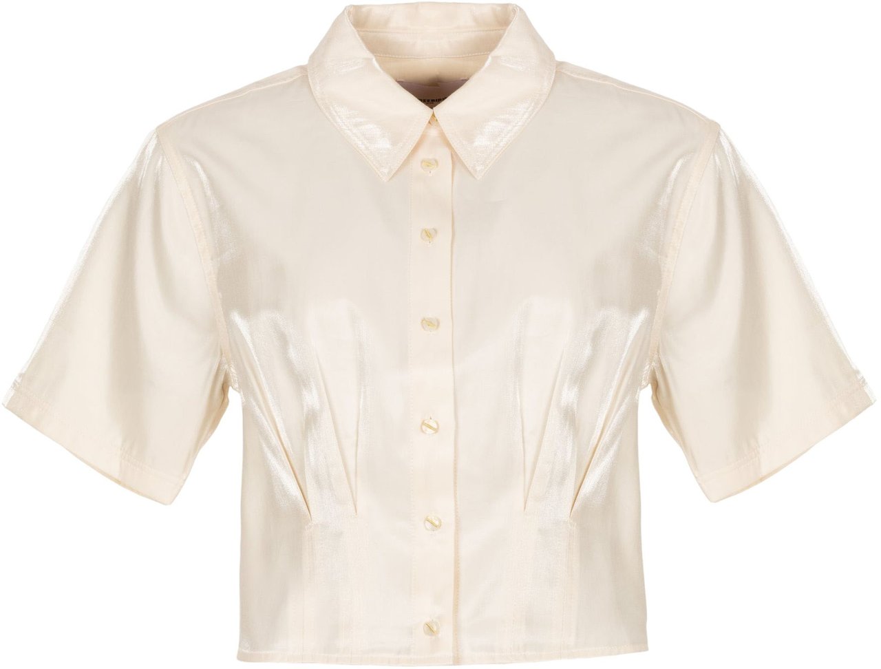Freebird Freebird Blouse Ecru Bolana Ss Wit
