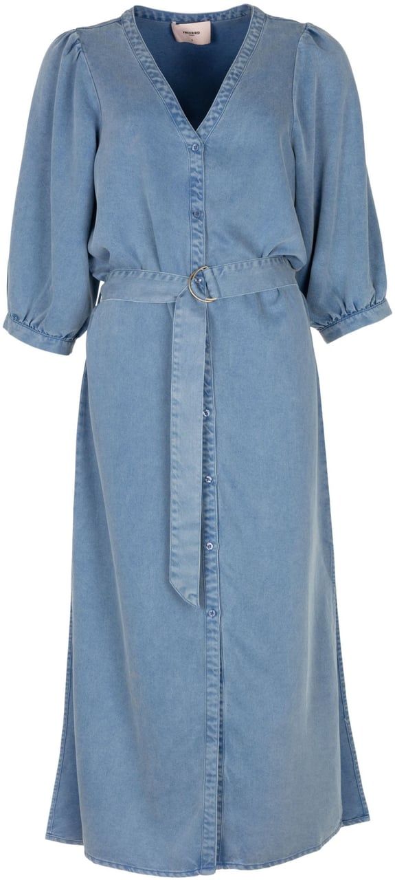 Freebird Dress Donkerblauw Dass Blauw