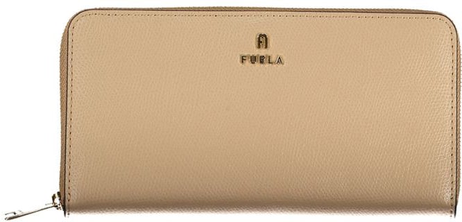 Furla Furla Beige Leather Woman Wallet Beige