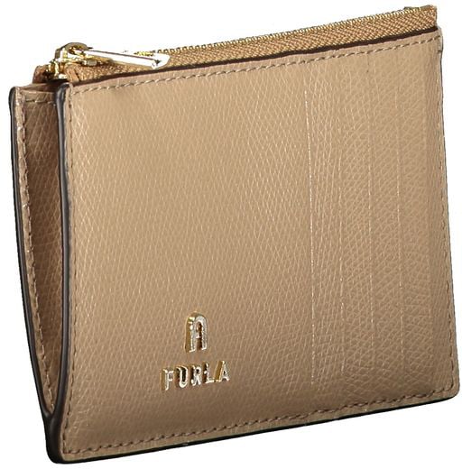 Furla Furla Beige Leather Women Wallet Beige