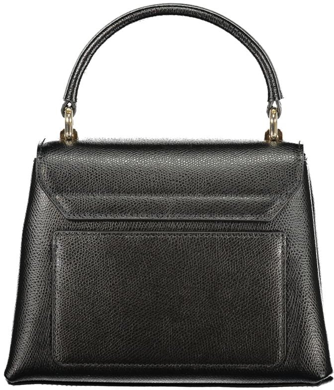 Furla Furla Nero Leather Women Handbag Zwart