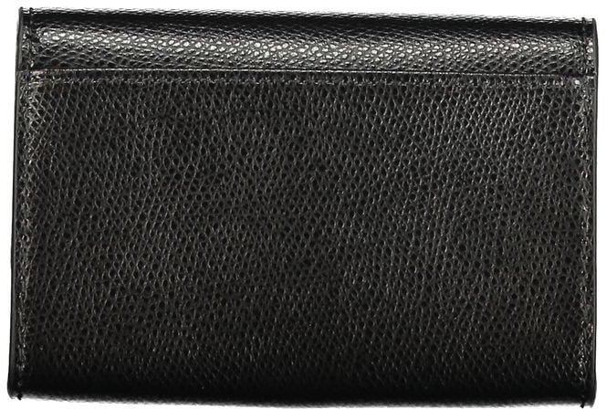 Furla Furla Nero Leather Women Wallet Zwart